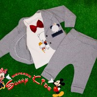 Комплект от 3 части: сако, блуза и панталон., снимка 1 - Комплекти за бебе - 31022534