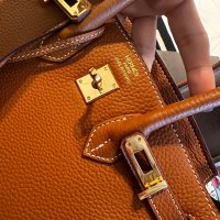 Чанта Хермес, Hermes Birkin от естествена кожа, снимка 8 - Чанти - 42649848