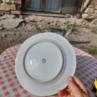 Стара порцеланова чиния #10, снимка 4 - Антикварни и старинни предмети - 33951297