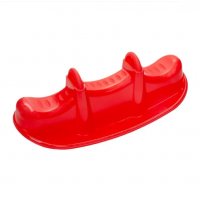 Червена пластмасова детска люлка с три места, Automat, снимка 1 - Играчки за стая - 33785715