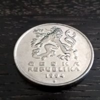 Монета - Чехия - 5 крони | 1993г., снимка 4 - Нумизматика и бонистика - 29336731
