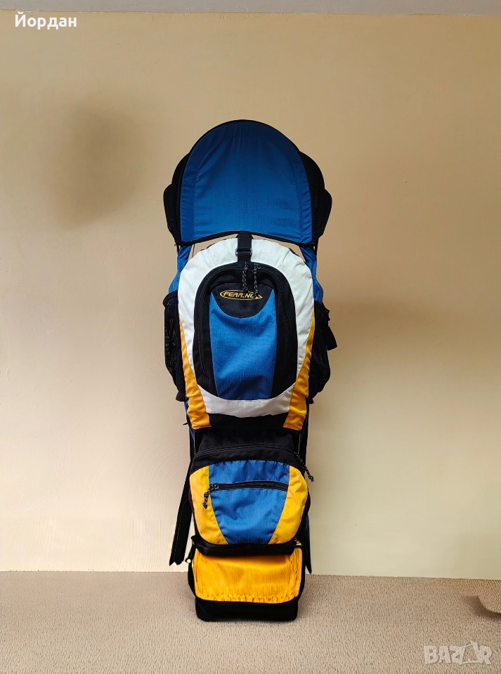 Самар кенгуру за дете Ferrino многофункционален с навес дъждобран и др, снимка 1