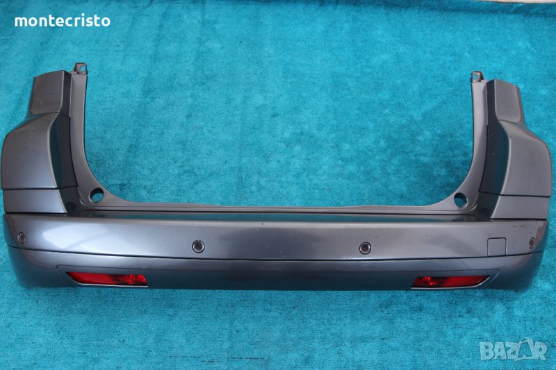 Задна броня Citroen C4 Picasso (2006-2014г.) с отвори за парктроник, снимка 1