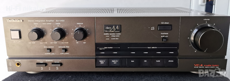 стерео усилвател TECHNICS SU-V450, снимка 1