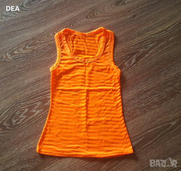 Дамски потник неон оранжев S-10лв НОВ, снимка 1