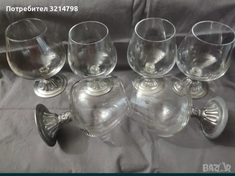 Немски кристални чаши за алкохол, снимка 1