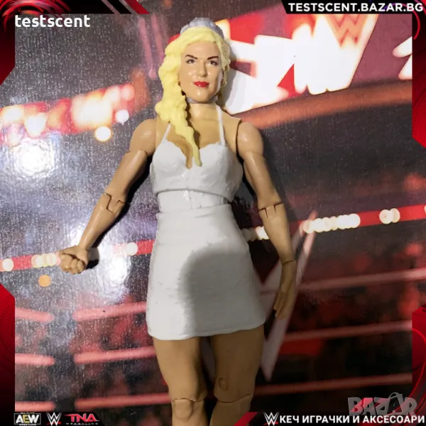 Екшън фигура WWE Lana Лана CJ Perry Си Джей Пери action figure играчка mattel , снимка 1