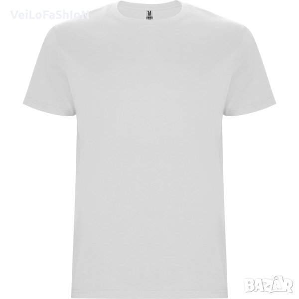 Нова мъжка тениска в бял цвят , снимка 1