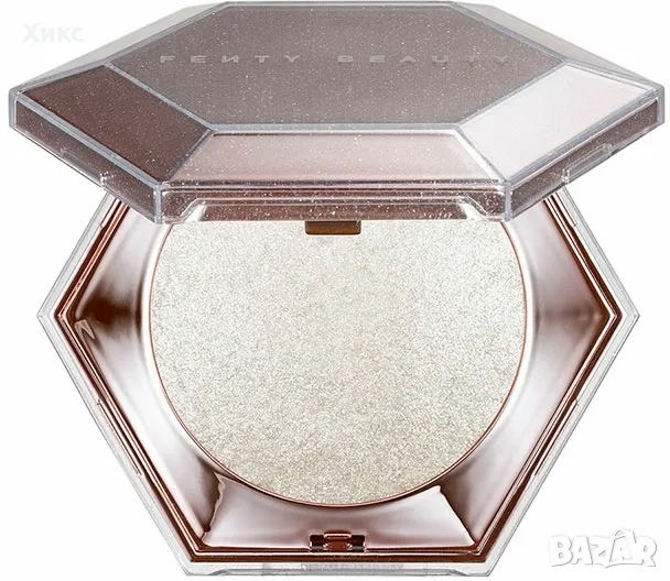 Хайлайтър за лице и тяло. Fenty Beauty By Rihanna Diamond Bomb All-Over Veil, снимка 1
