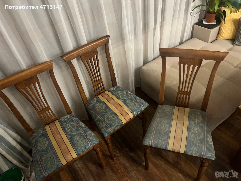 Продавам 3 стола на една цена, снимка 1