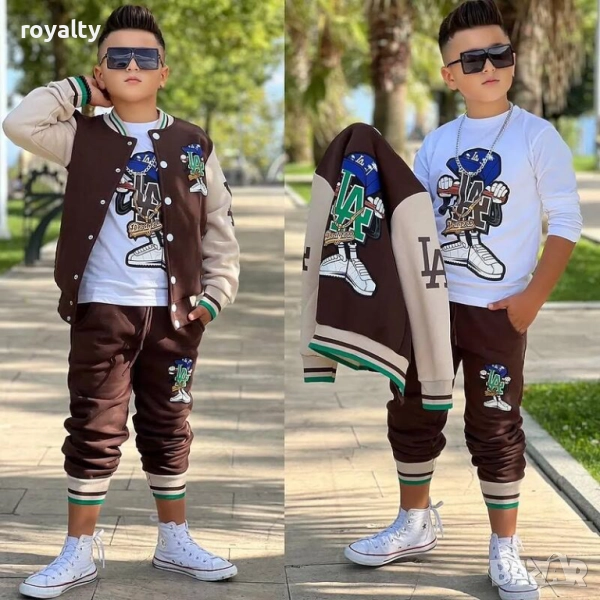 Детски ватиран екип от 3 части, снимка 1