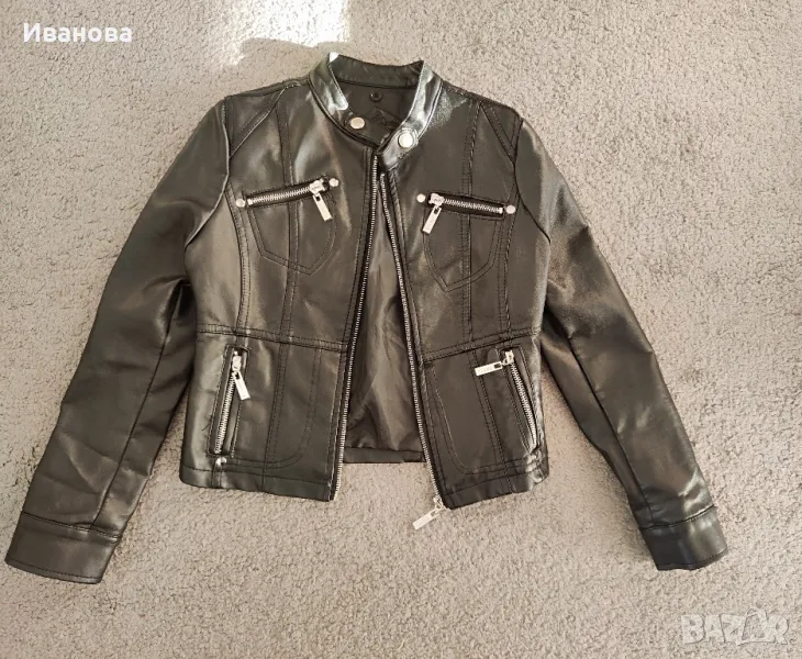 Детско кожено яке,подходящо за дете на 9 години , снимка 1