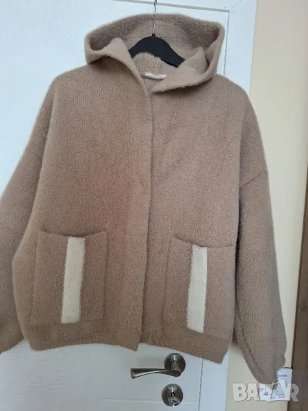 Дамско яке,вълна и ангора,L, снимка 1