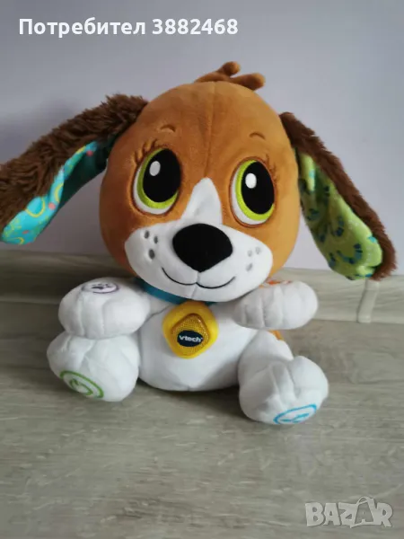 интерактивно куче Vtech - вдига си ушите и е музикално , снимка 1