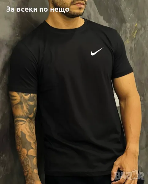 Nike Мъжка Черна Тениска👕Мъжка Блуза С Къс Ръкав В Черен Цвят Найк Код B299, снимка 1