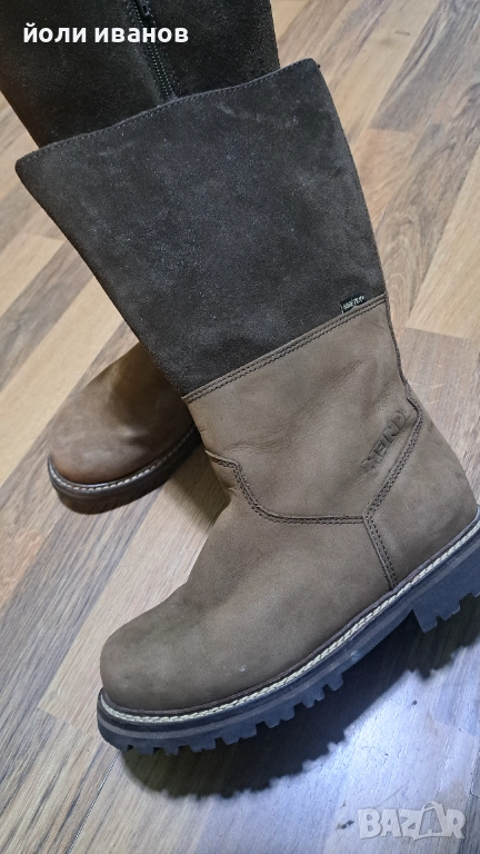 Meindl -gore tex-зимни кожени ботуши висок клас 36 номер, снимка 1