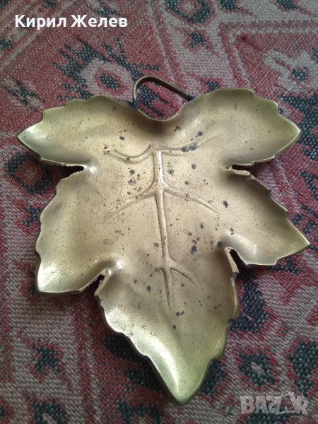 Сувенир бронз стар листо 31614, снимка 1