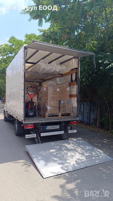 Транспортни услуги с бус с падащ борд., снимка 1