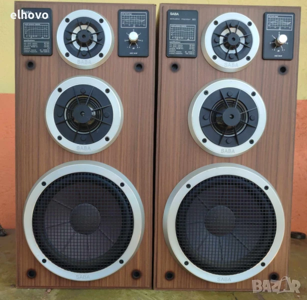 Тонколони SABA acoustic monitor 80, снимка 1