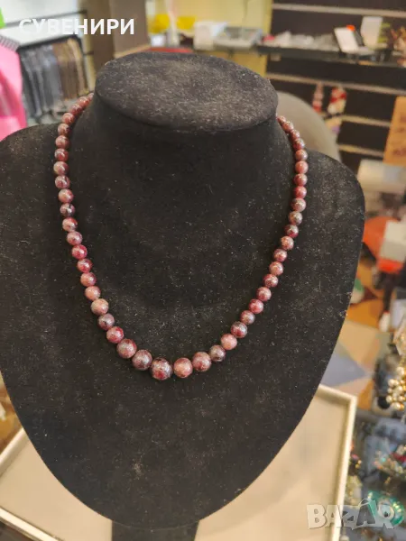 Колие от естествени материали , снимка 1