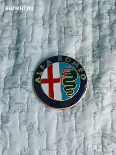 Емлема за алфа ромео 74мм., снимка 1