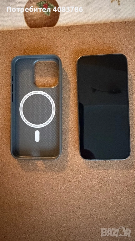 Продавам Iphone 15 pro Natural titanium128GB, снимка 1
