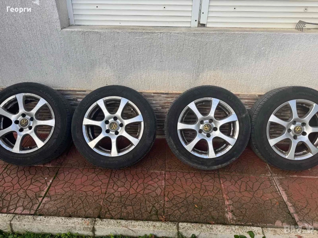 Джанти 16 с летни гуми за ваг , снимка 1