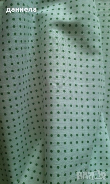 Памучен плат, Дължина 11 метра. Ширина 82см. Продава се целия метраж., снимка 1