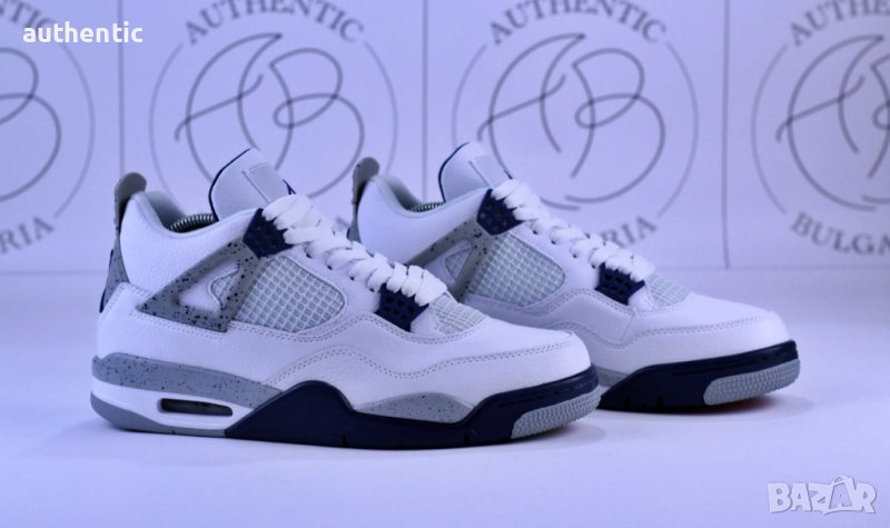 Nike Air Jordan Retro 4 Craft, Midnight Navy, Snorlax, Pine Green, снимка 1