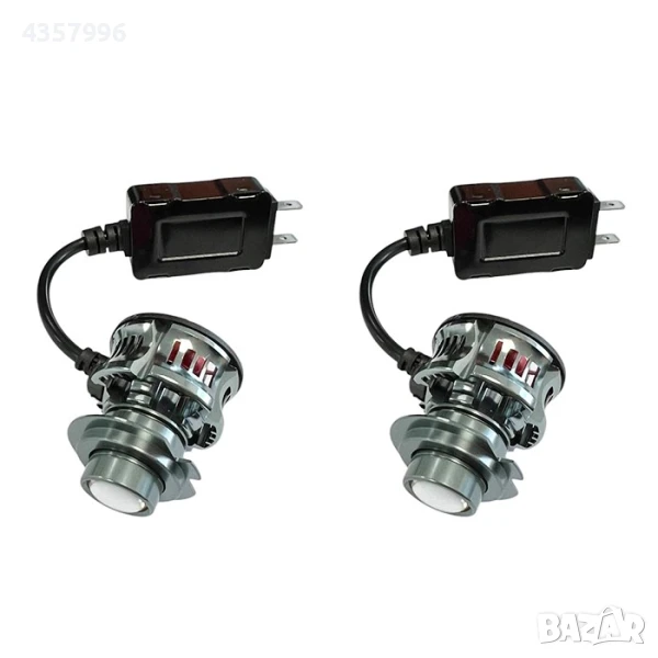 Диодни крушки за фар, PG361, 12V, 2бр в к-т, снимка 1