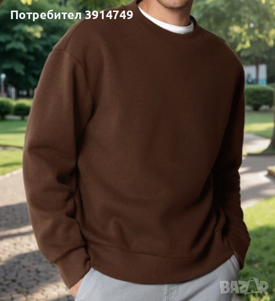 Блуза с дълъг ръкав / суетшърт за ежедневие, спорт, отдих; лека, мека, топла, унисекс *НОВА*, снимка 1