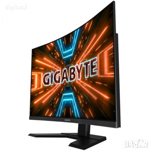 Геймърски Монитор Gigabyte 32 инча G32QC, VA HDR, Curved 1500R, 165Hz, 2K, 1ms нов запечатан , снимка 1