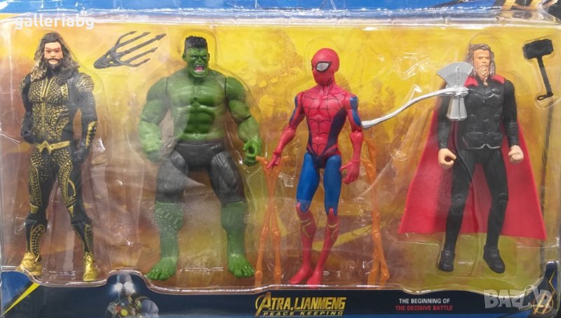 Комплект фигурки на супергерой Marvel, Avengers, снимка 1