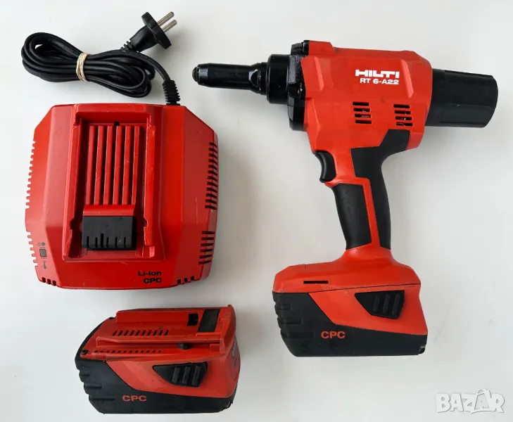 Hilti RT 6-A22 - Акумулаторна нитачка 2x22V 5.2Ah , снимка 1