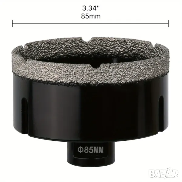 🔩 Диамантено Свредло 85мм – Изключителна Прецизност и Здравина! 💎, снимка 1