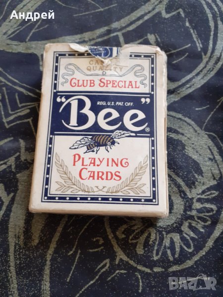 Старо тесте карти за игра #3, снимка 1