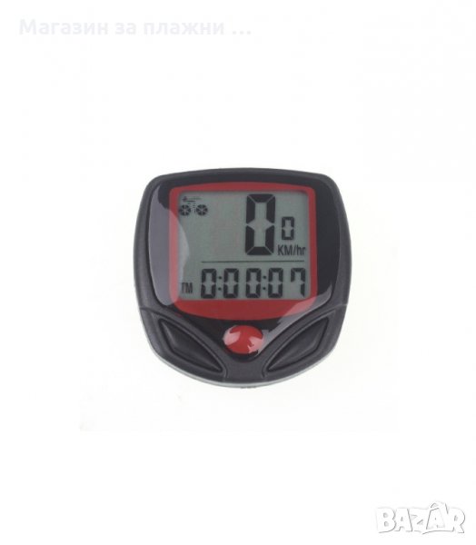 ВЕЛОКОМПЮТЪР С МАГНИТ И LCD ДИСПЛЕЙ - код 1375, снимка 1