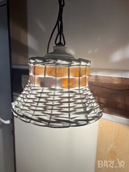 Красив абажур - винтидж, снимка 1