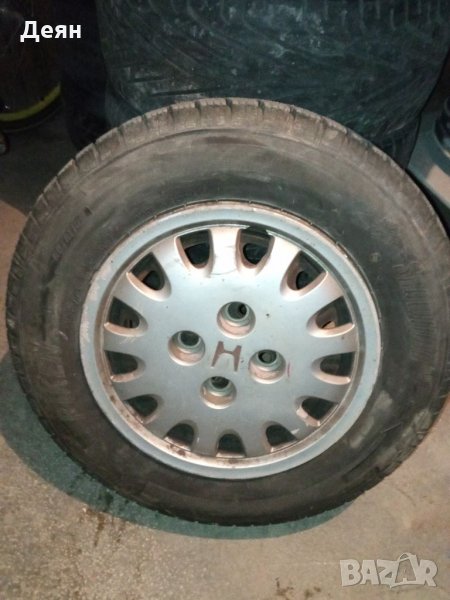 Железни джанти и тасове 13 цола, снимка 1