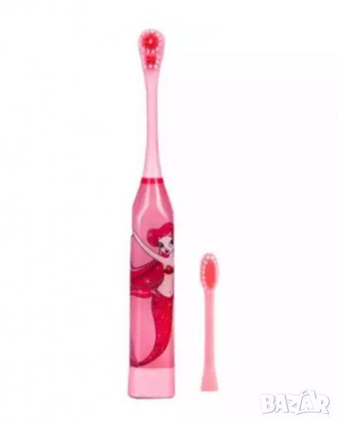 🧼😁Детска електрическа Соник четка за зъби + резервен накрайник, снимка 1