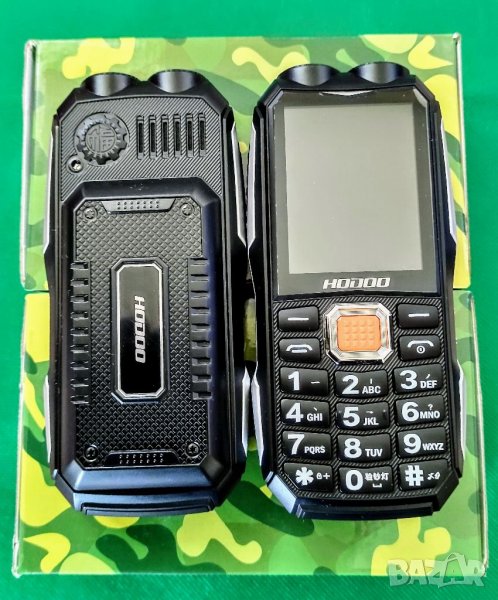 Телефон удароустойчив, водоустойчив телефон за възрастни хора, големи копчета, мощна батерия 13800mA, снимка 1