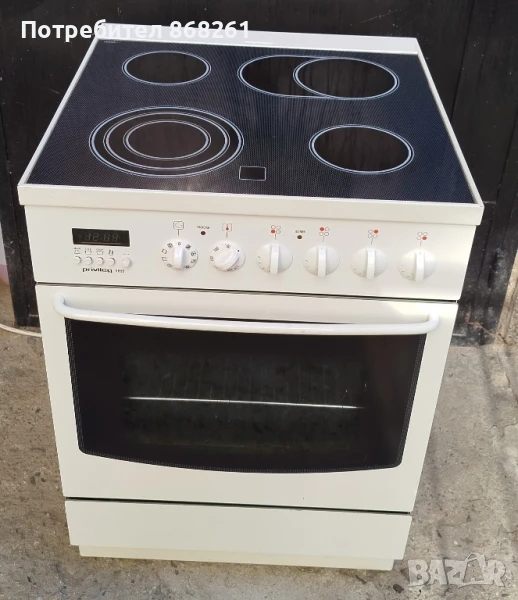 Готварска печка с керамичен плот , снимка 1
