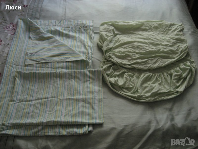  Спално бельо текстил за бебе - 7 неща памук, снимка 1