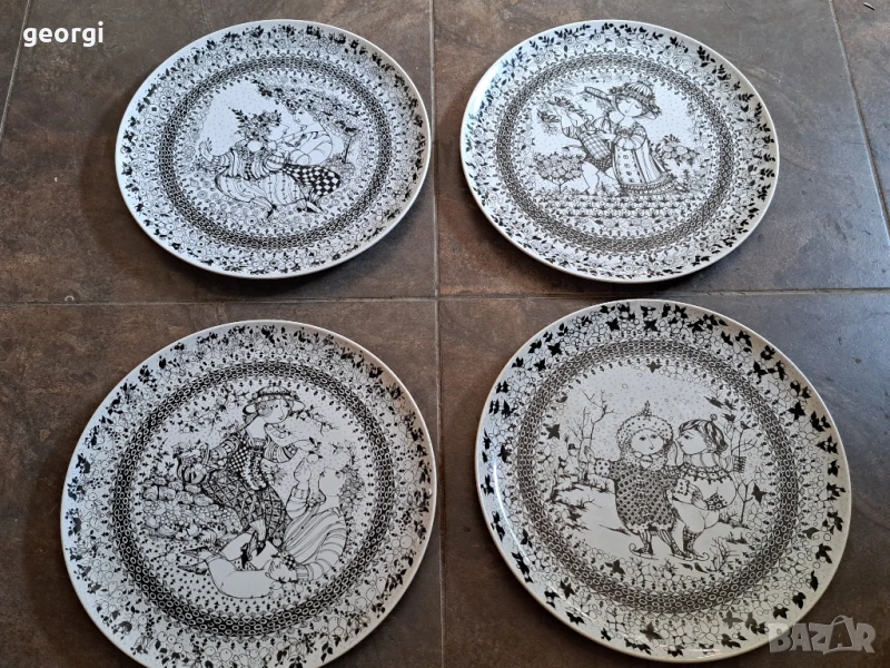 декоративни чинии Rosenthal Четири сезона  27/1 , снимка 1