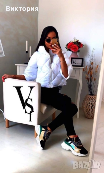 Бяло преходно яке , снимка 1