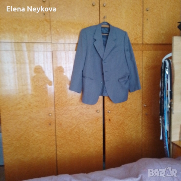 Мъжки костюм сив цвят, снимка 1