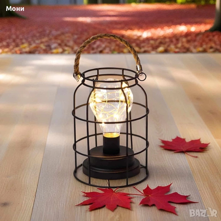 Светеща декорация, 12*12*17см   Светеща декоративна фигура – 12 × 12 × 17 см  Внесете романтика и то, снимка 1