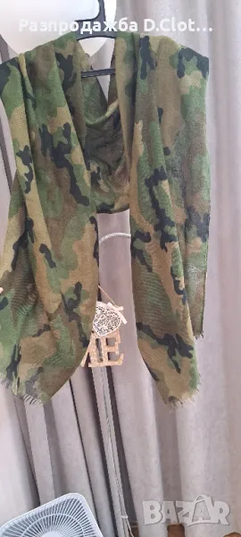 голям камуфлажен шал, снимка 1