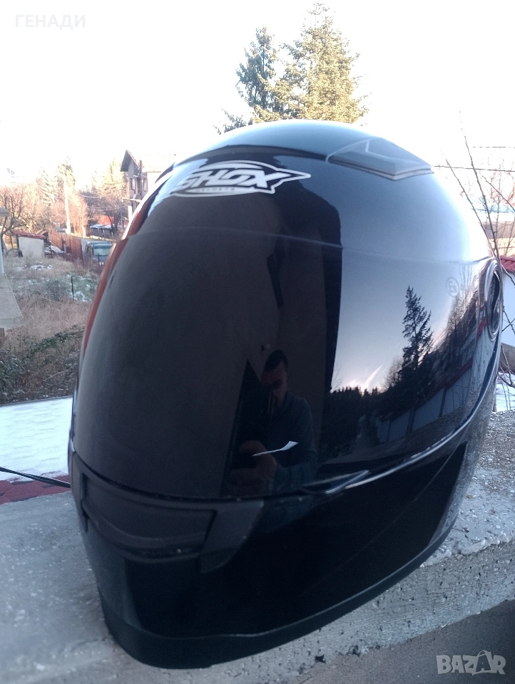 Каска shox внос Ан1глия, размер L., снимка 1