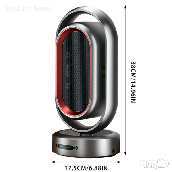 LLQkigsxse Еко духалка с функция нагревател, снимка 1